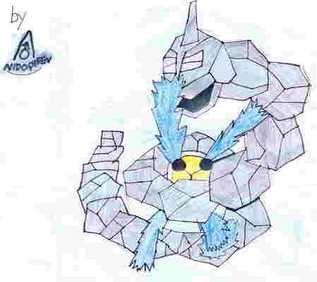 Nidoking: Squirtle is wrapped by onix but...